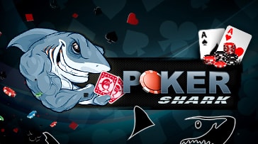логотип покер шарка